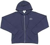 Milwaukee Brewers MLB "Hoody" Full Zip Hooded Sweatshirt For Women (Navy) (Small)