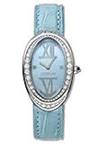 Corum 137-410-47-0011-PM05 Ovale Blue Mother-of-Pearl Dial Leather Women's Watch