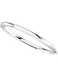 14K White Gold Bangle Bracelet N\A