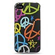 Rainbow Peace Hard Case Snap On Faceplate Cover For Apple iPhone 4