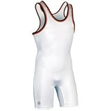 Brute White Oklahoma State Wrestling Singlet