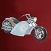 Motorcycle Table Lamp