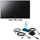 LG 60PK550 60 inch HD 1080p Plasma TV with Basic Accessory Kit (2
HDMI Cables, 1 RGB Cable, 1 Audio Cable, Plasma / LCD Clean Kit)