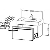 Duravit VANITY UNIT WALL-MOUNTED - 18-1/4 / 15 X 31-1/2 957226