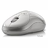 RadTech BT-500 Rechargeable Bluetooth 3-Button Mini Mouse - Silver