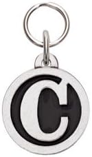 Custom Engraved Initial Tag - Large