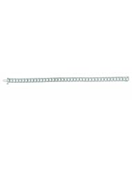 4.23 Carat Round Diamond Prong Set Tennis Bracelet 14K White Gold