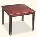 Hon 5192NN Corner Table, Veneer Top, 24 in.x24 in.x20 in., Mahogany
