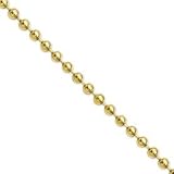 Stainless Steel IP Gold-plated 3.0mm 24in Ball Chain