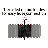 4 THREADED BLAST GATE by Peachtree Woodworking