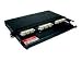 Quiktron Q-Series Fiber Distribution System 3-PANEL RACK-MOUNT FIBER OPTIC ENCLOSURE ...