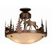 VAX-CF38318BBZ Yellowstone Indoor Semi-Flush Celing Light BBZ by Vaxcel