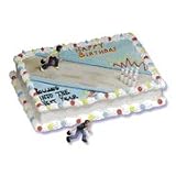 Bowler Cake Decorating Topper - Female