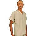 Scrubs - Cherokee Workwear W4777 (Assorted Colors, XS-5X) Unisex Scrub Top