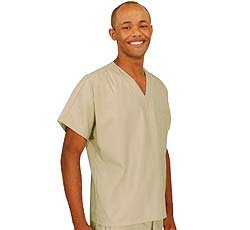 Scrubs - Cherokee Workwear W4777 (Assorted Colors, XS-5X) Unisex Scrub Top