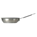 Meyer Commercialware Stainless Steel Induction Ready Open French Skillet Frying Pan, 35 cm