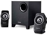 New CREATIVE LABS Inspire SBS A220 speaker system clear audio/extended bass subwoofer volume control