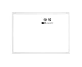 Quartet Plastic Frame Magnetic Whiteboard, 17 x 23 Inches, White (MHOW1723)