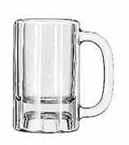 Beer Mug Paneled Mug 10 oz 1 Dozen, 12/CS