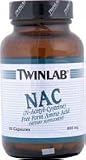 NAC N-Acetyl-Cysteine by Twinlab - 60 Capsules