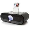 Coby Digital Dual Alarm/Clock Radio with iPod Docking System (Black)