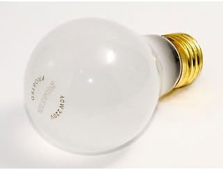 Bulbrite® 40 Watt 220 Volt A19 Bulb; Frosted/Warm White, 12/Pack