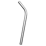 Black Ops Lay Back Bicycle Seat Post, Chromoly, Silver