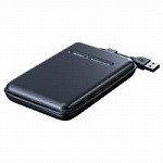 BUFFALO USB2.0�o�X�p���[�ϏՌ��|�[�^�u��HDD160GB �u���b�N