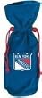 New York Rangers 14" NCAA College Velvet Wine Bag - NHL Hockey