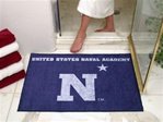 34 x 44 1/2 Navy Midshipmen All Star Floor Mat