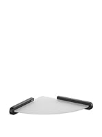 Bisk Estantería De Pared Futura Corner Negro