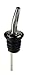 Chrome Pourers Med. Tapered Flow Metal, 12 per bag, 12/BAG