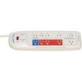 Smart Strip LCG4 Energy Saving Power Strip with Autoswitching Technology and Fax/Modem Surge Protection