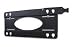 Chief Thinstall PSMT2015 - Mounting kit ( wall mount ) for flat panel - steel - black - screen size: up to 65
