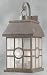 Westinghouse 69911 Burnt Sienna Coachman 1 Light Outdoor Wall Sconce from the Coachma...
