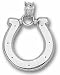 Indianapolis Colts "Horseshoe" 5/8" Pendant - Sterling Silver Jewelry