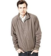 Big & Tall Blue Harbour Funnel Neck Soft Bomber Jacket with Stormwear™
