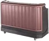 Cambar Portable Bar, 67-1/2''L, Includes 80 Lb. Ice Sink W/Cover, 7-Bottle Speed Rail, Waste Water