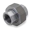 Industrial Grade 1MND2 Union, 1 In, Threaded, Black Steel