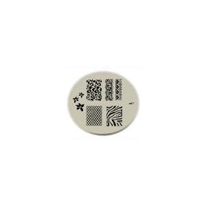 Konad Stamping Nail Art Image Plate - M57