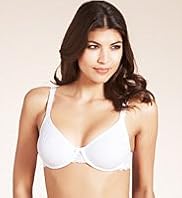Underwired Lace Wing Non Padded Bra