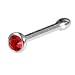 Austrian Crystal LIGHT SIAM Nose Bone