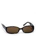 ALFANI Eloise Sunglasses Narrow Square Plastic with Black & Yellow Gradient Pattern - B001F0JCEY