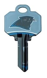 Carolina Panthers Schlage SC1 House Key