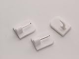 Basic P/P 5342 Net Curtain Self Adhesive Hooks X3