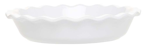 Emile Henry 9-Inch Pie Dish White