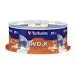 Electronics : Verbatim - 25 x DVD-R - 4.7 GB 16x - white - ink jet printable surface, printable inner hub - spindle - storage media