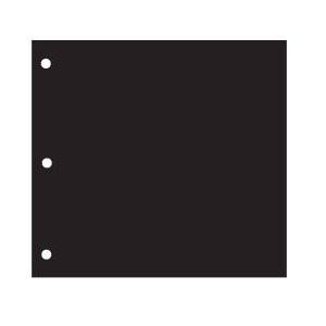 Original black refill pages for Gallery Scrapbooks - 11x11