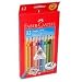 12 Jumbo Triangular Color EcoPencils