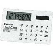 Click here to buy Calculator, Solar, Card Size, 8 Digit,3 1 2Wx2 1 8Dx1 3H (CNMLS716H) by Canon.